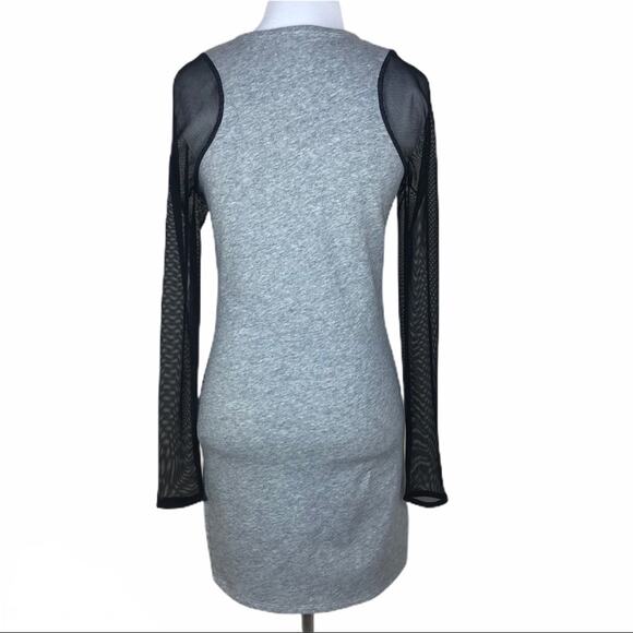 Lovers + Friends Mesh Sleeve Dress Small - Picture 4 of 7